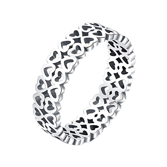 S925 Double Heart