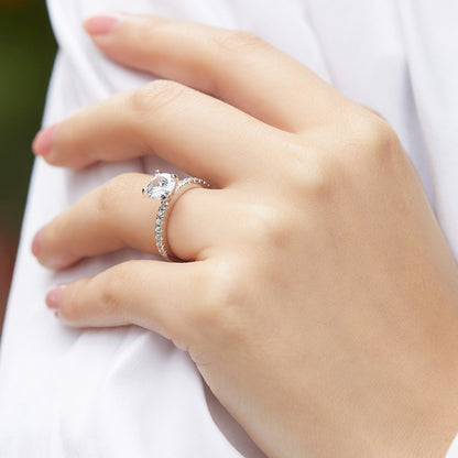 S925 Solitare Ring