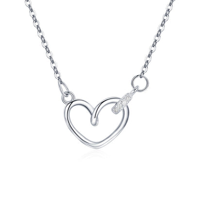 S925 Elegant Heart Necklace