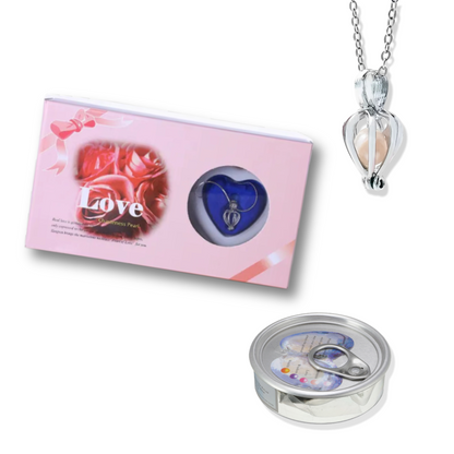 Eternal Love Oyster - & Real Pearl Necklace