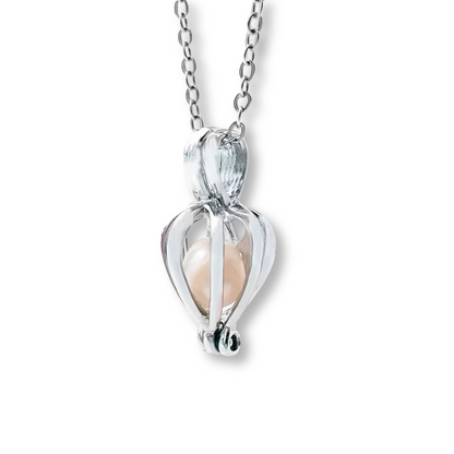 Eternal Love Oyster - & Real Pearl Necklace