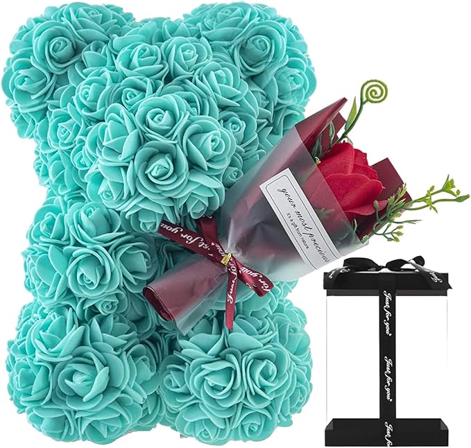eternal rose gift bear