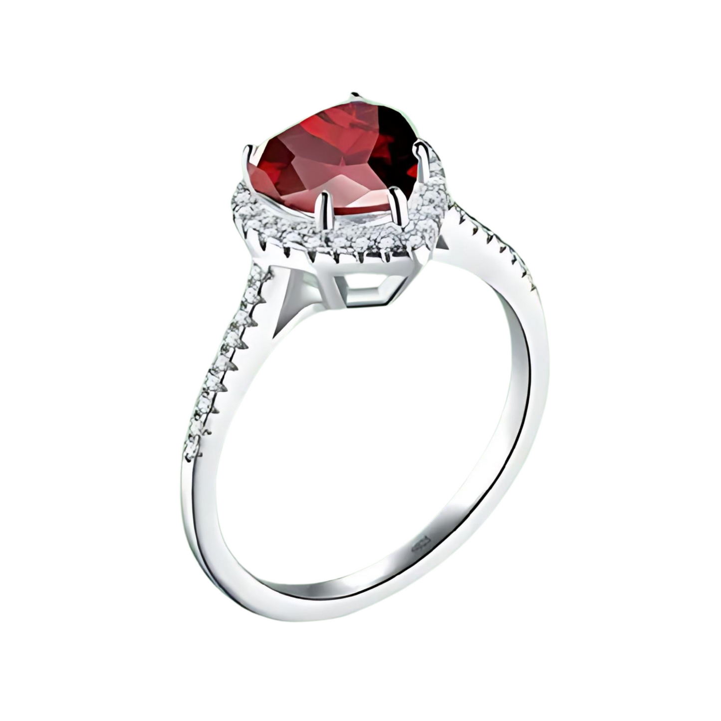 s925 heart ring