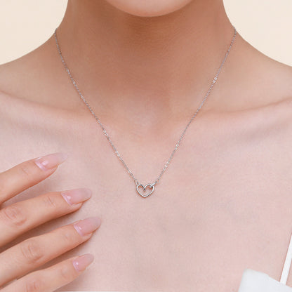 S925 Elegant Heart Necklace