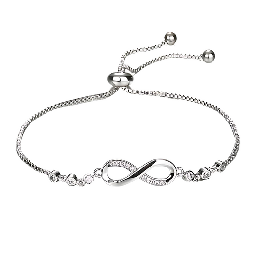 Infinite Love Sterling Silver Bracelet