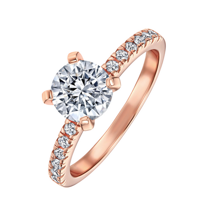 S925 Solitare Ring