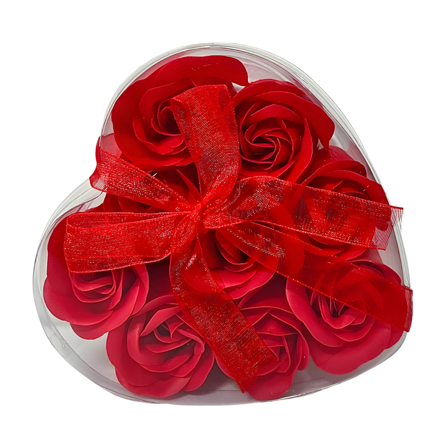 9 eternal roses in heart display