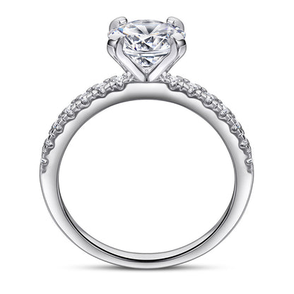 S925 Solitare Ring