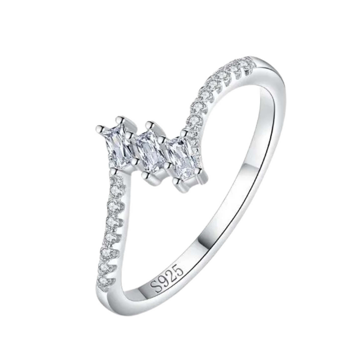 s925 wave ring